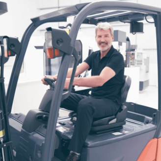 Heftruckchauffeur